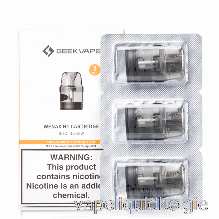 Vape Vloeibare Geek Vape Wenax H1 Vervangende Peulen 0.7ohm Wenax H1 Cartridges